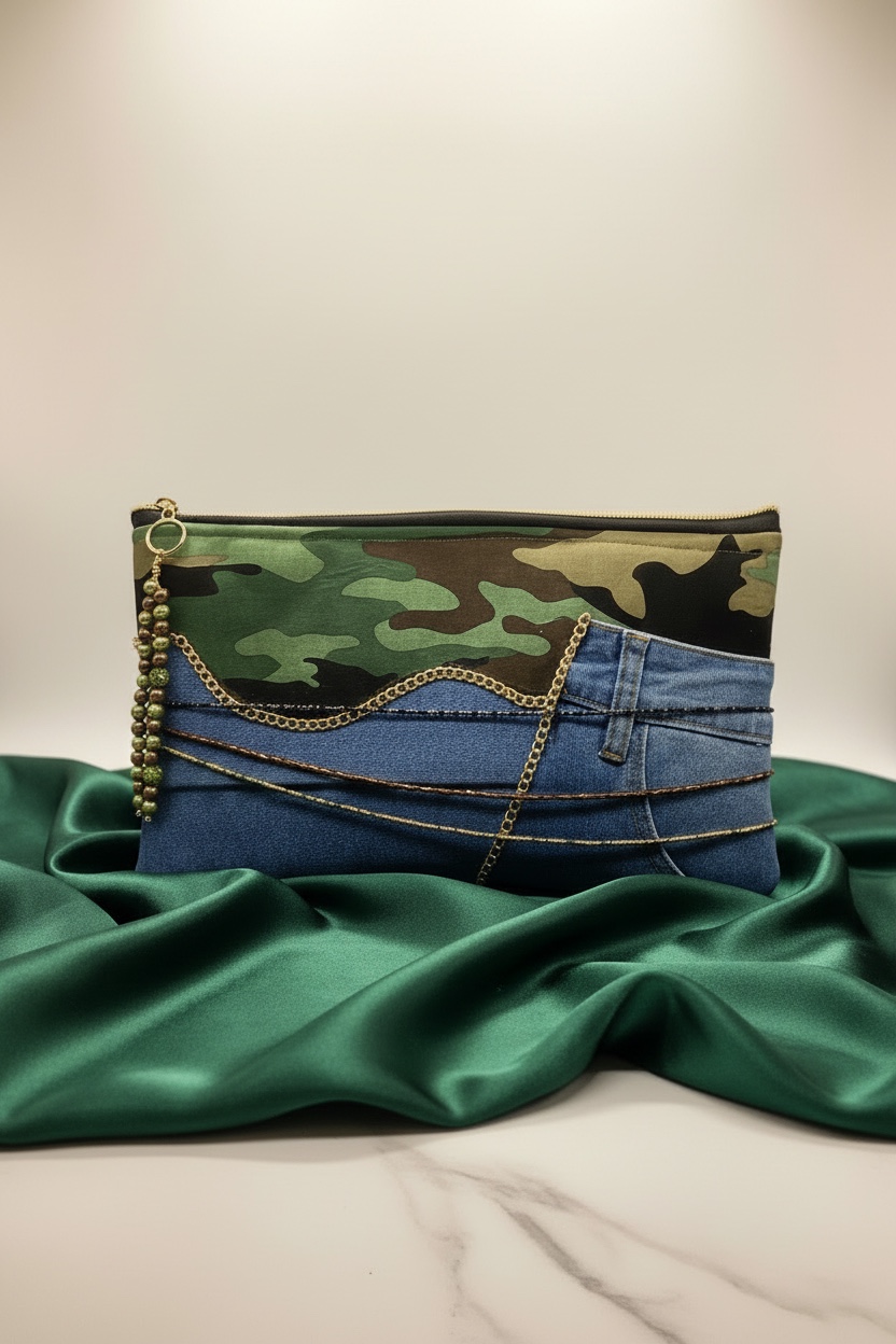 Army Chic Clutch Bag